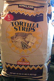 (image for) Tortilla Strips "Restaurant Style" Strips 3 lb
